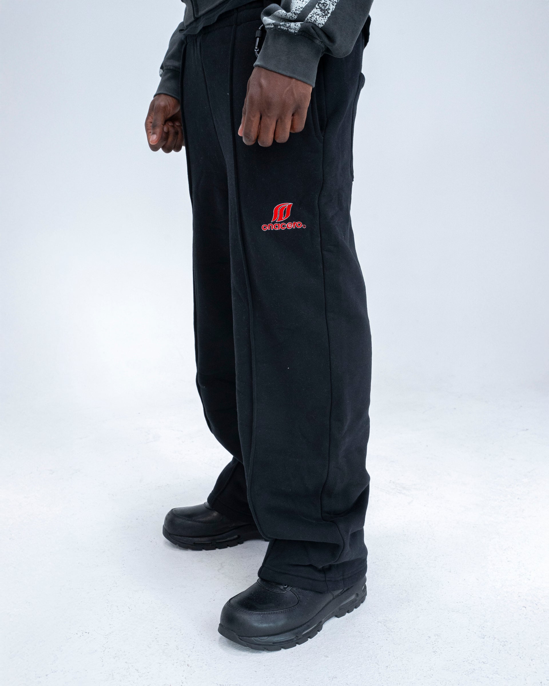 ONACERO  ESSENTIAL BLACK SWEATPANTS