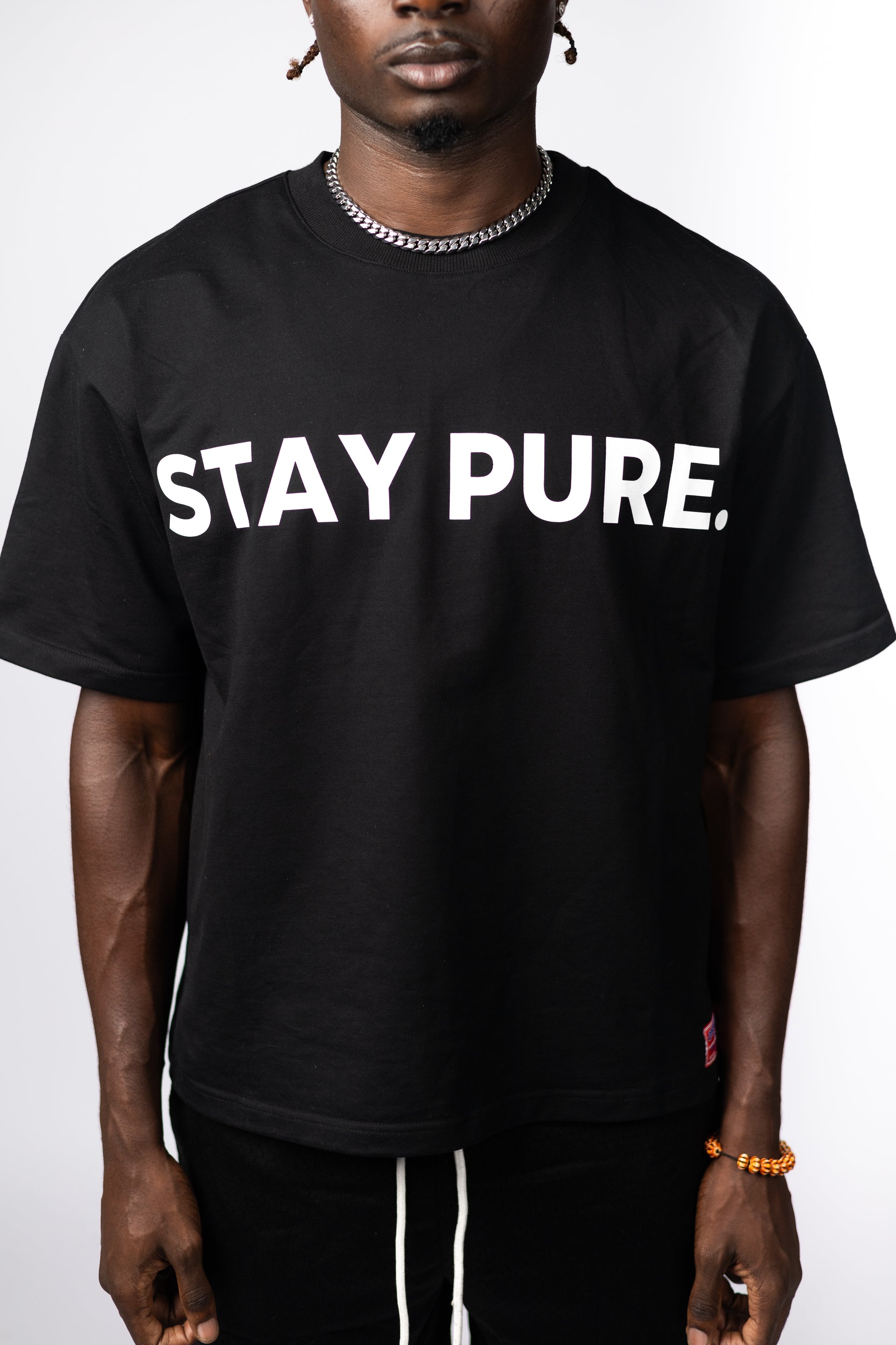Stay Pure Black Shirt