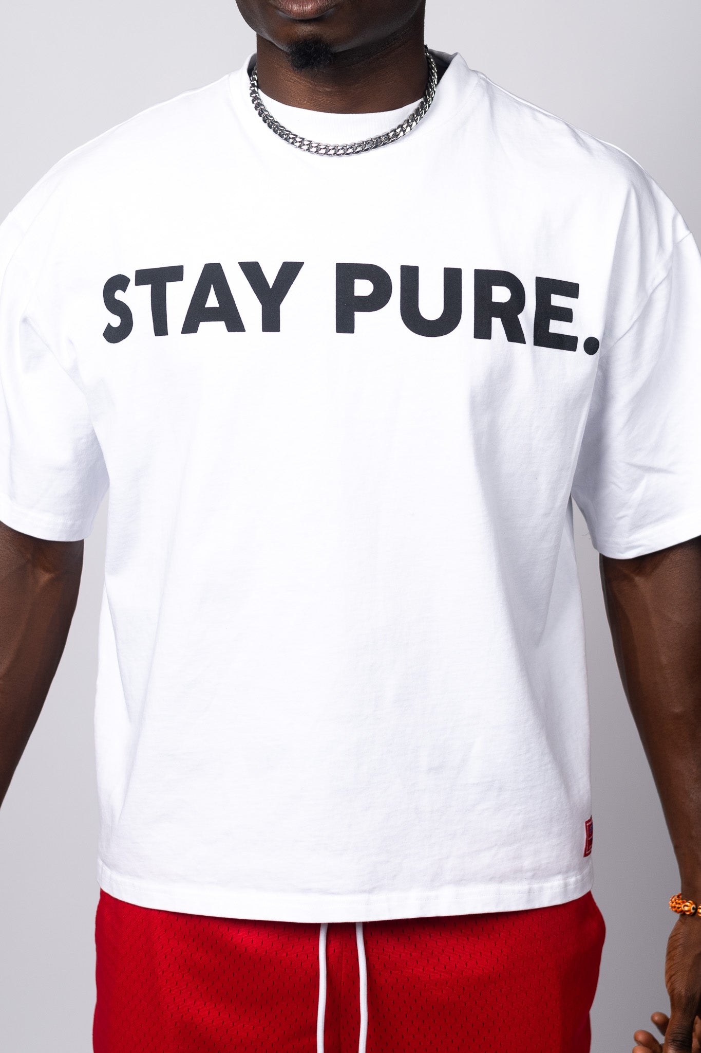 Stay Pure White Shirt