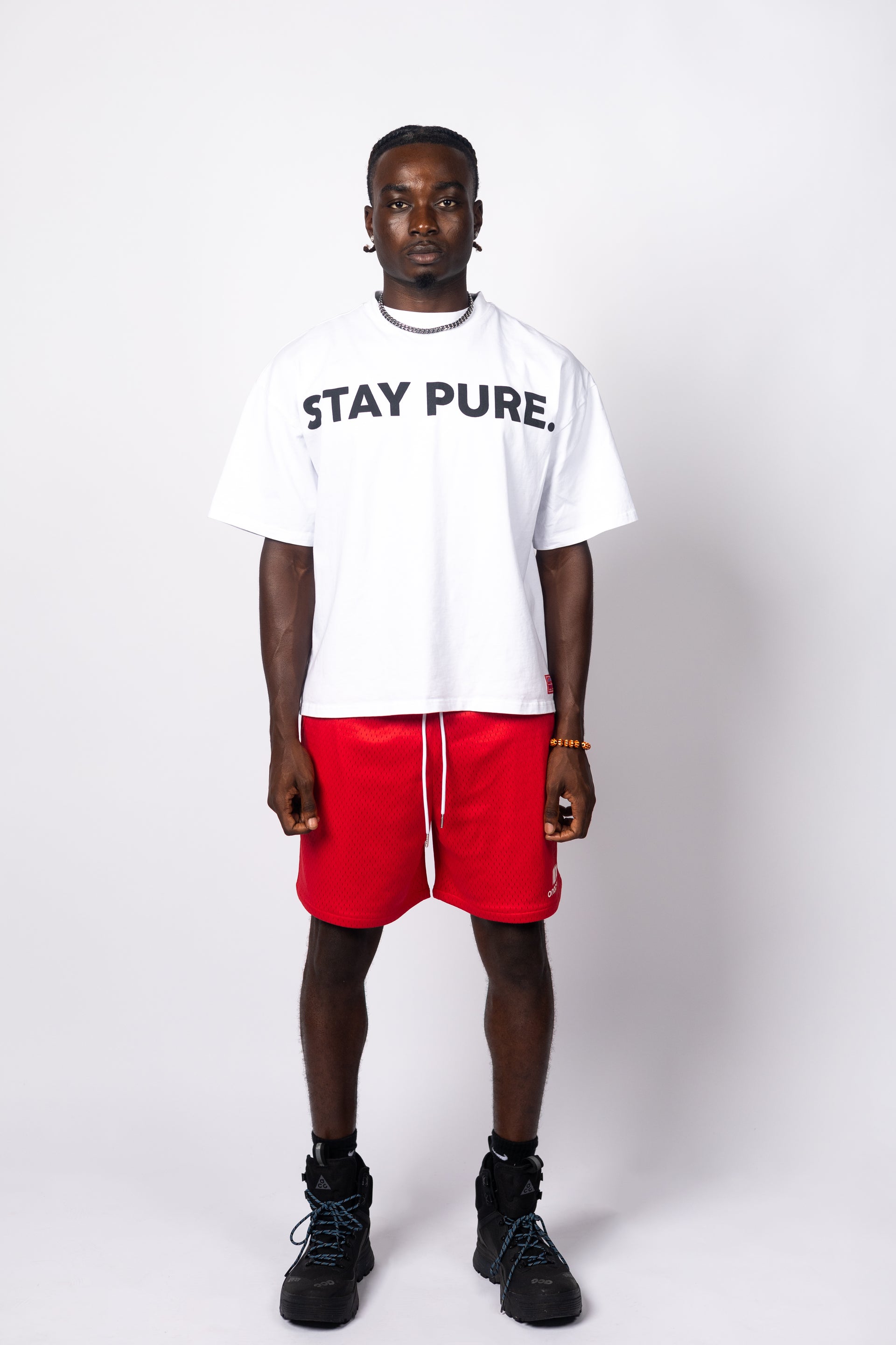 Stay Pure White Shirt