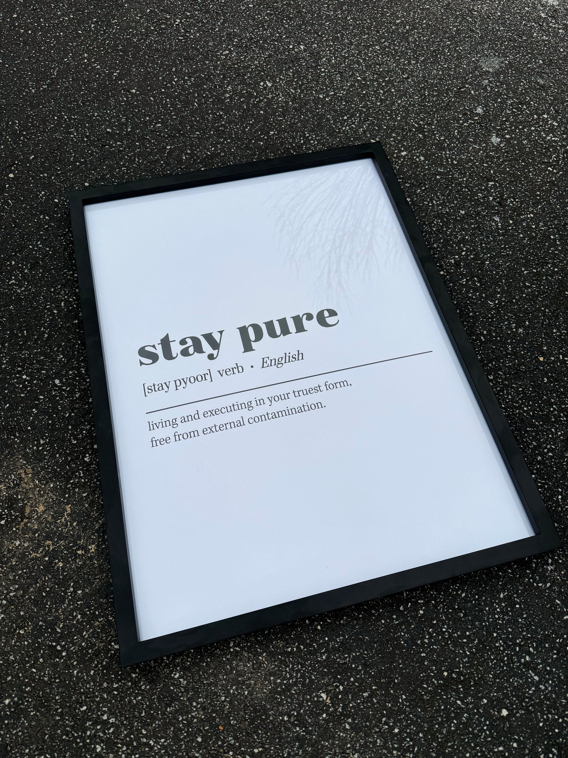 Stay Pure Wallpaper