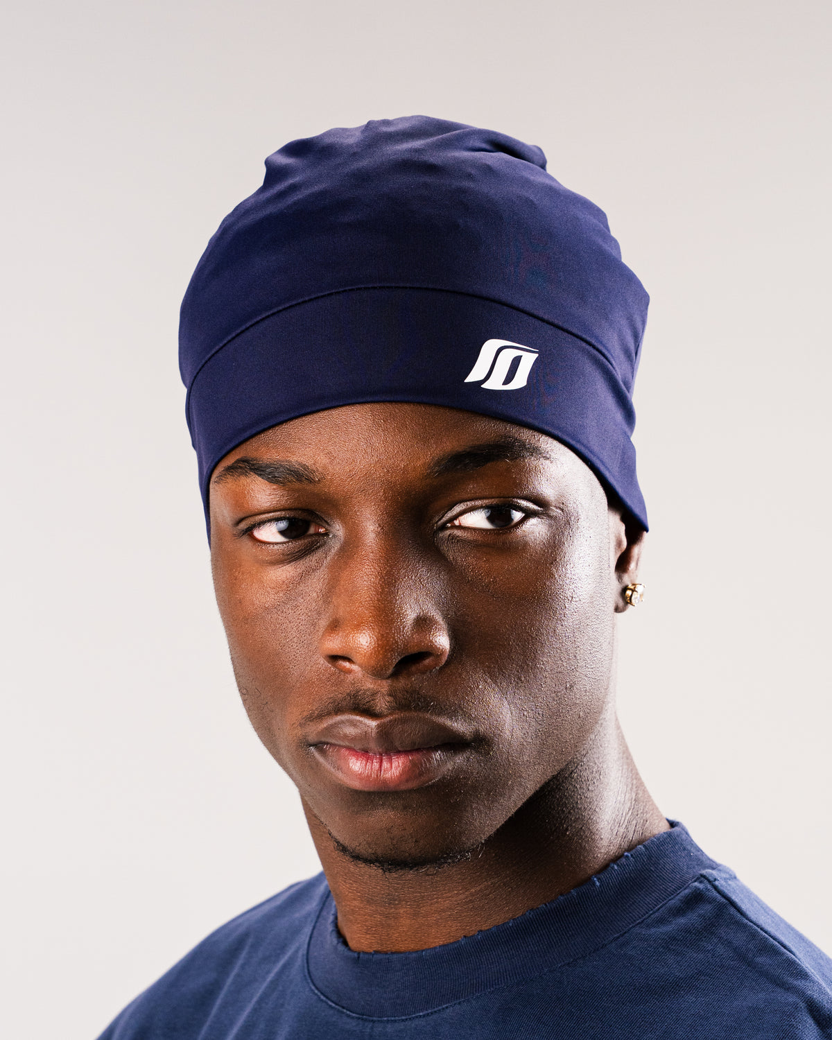 Navy Blue Skully