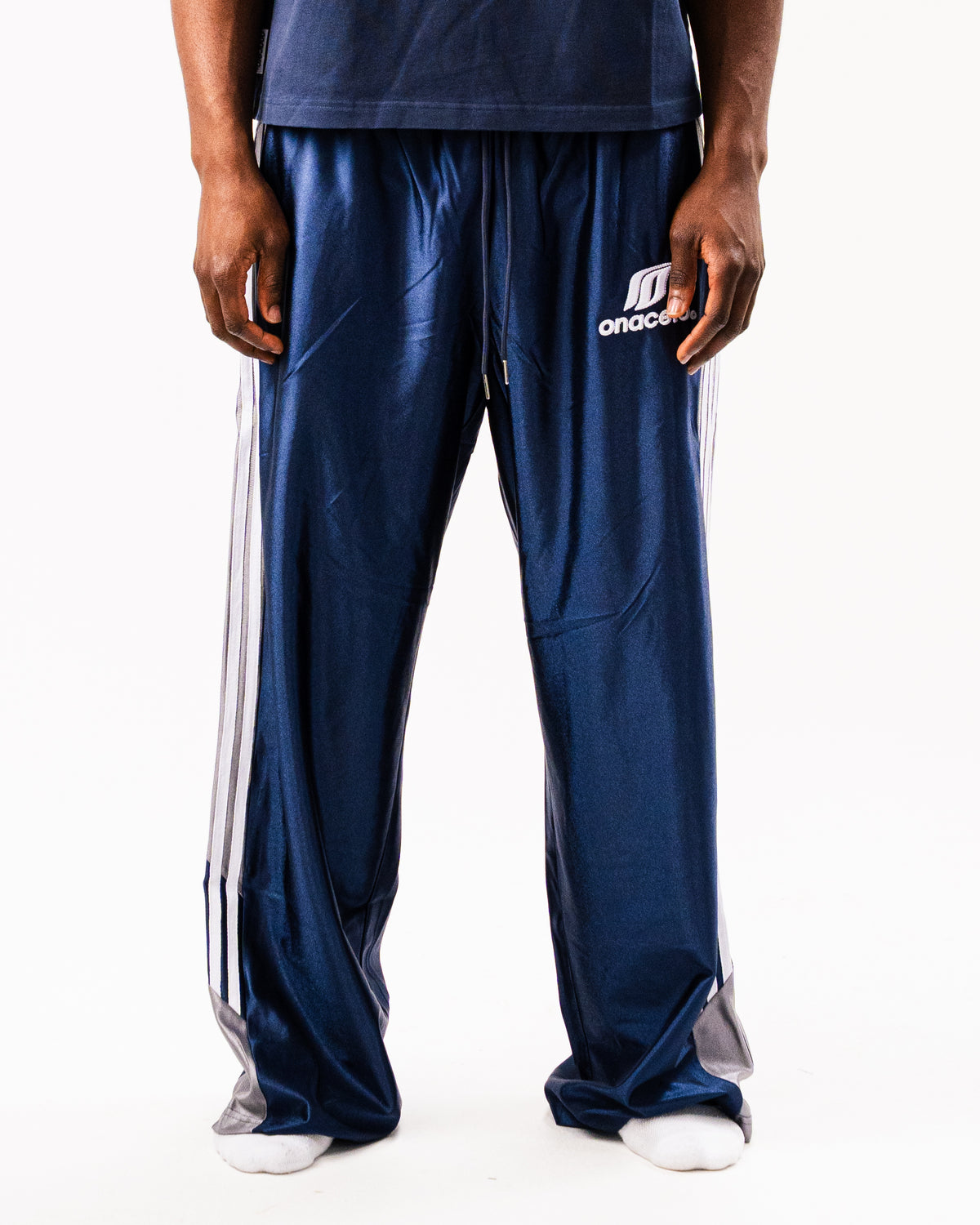 Blue Chrome Performance Pants