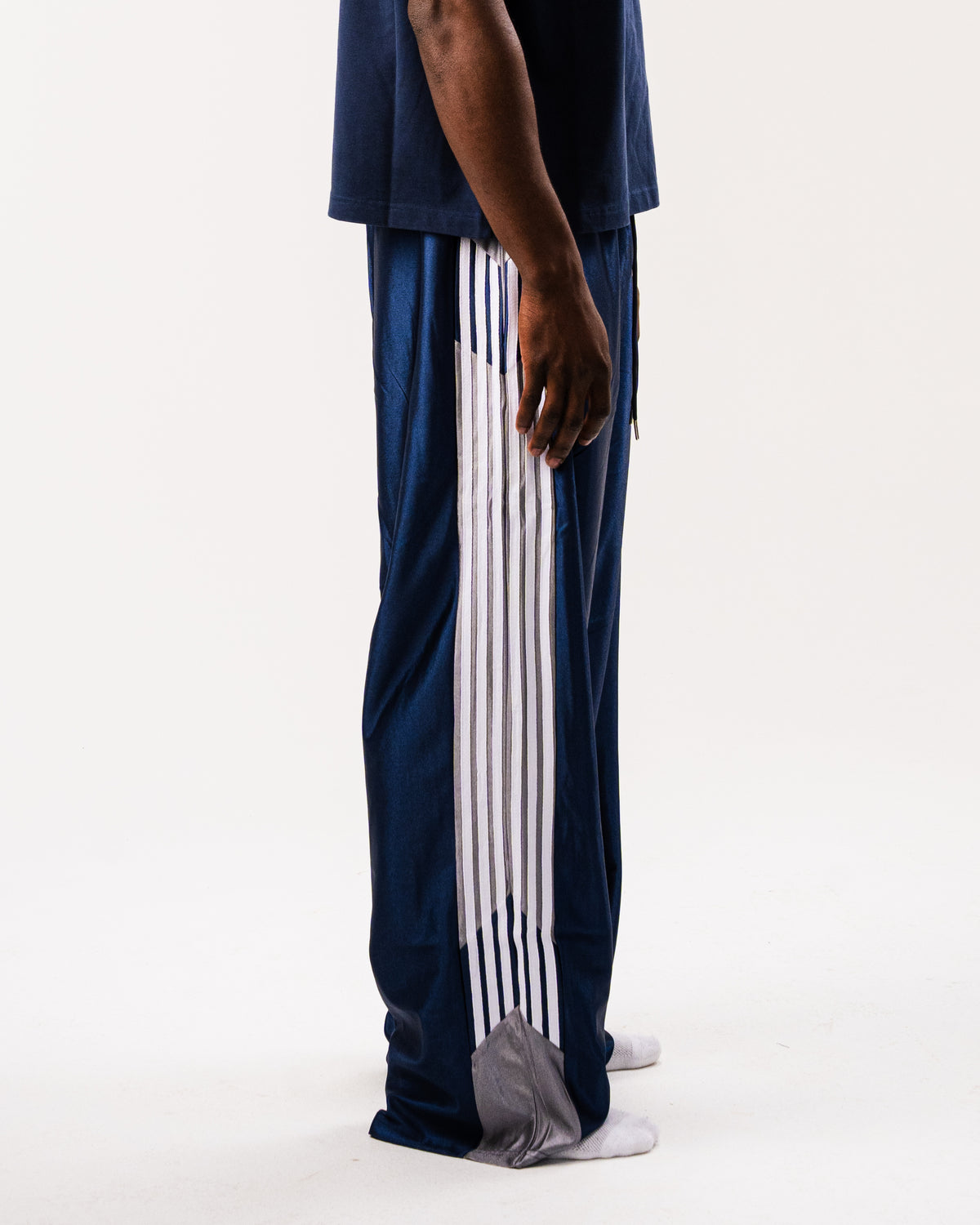 Blue Chrome Performance Pants